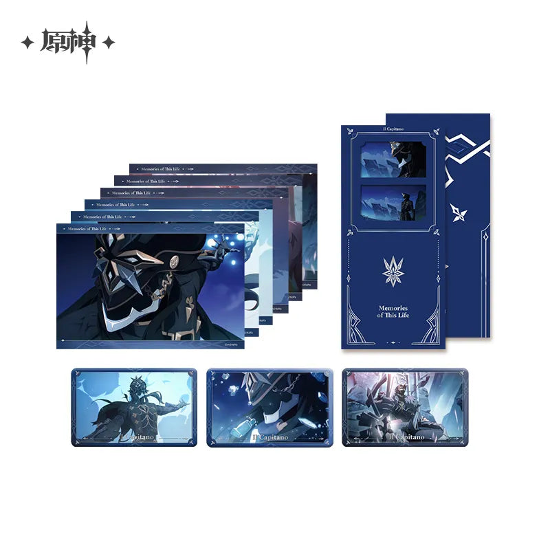 Genshin Impact - Memories Of This Life Series Badge & Collectible Card Set miHoYo