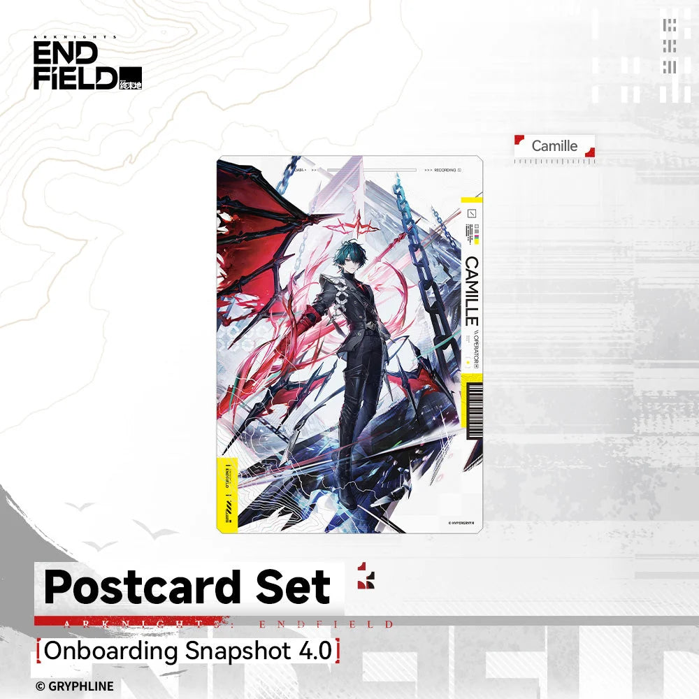 Arknights: Endfield - Onboarding Snapshot 4.0 Postcard Set HYPERGRYPH