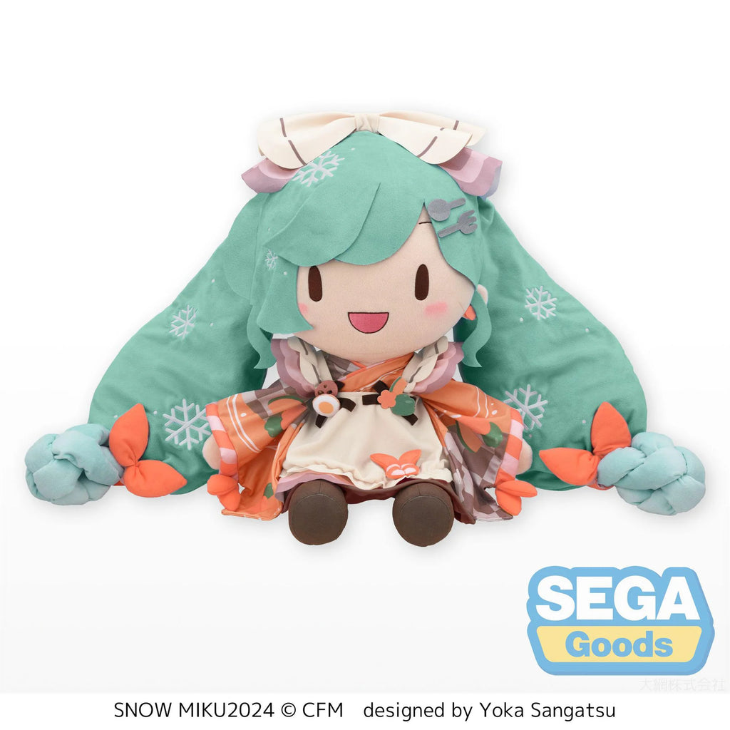 Hatsune Miku - Snow Miku (2024 Ver.) Dodeka Jumbo Plushie SEGA