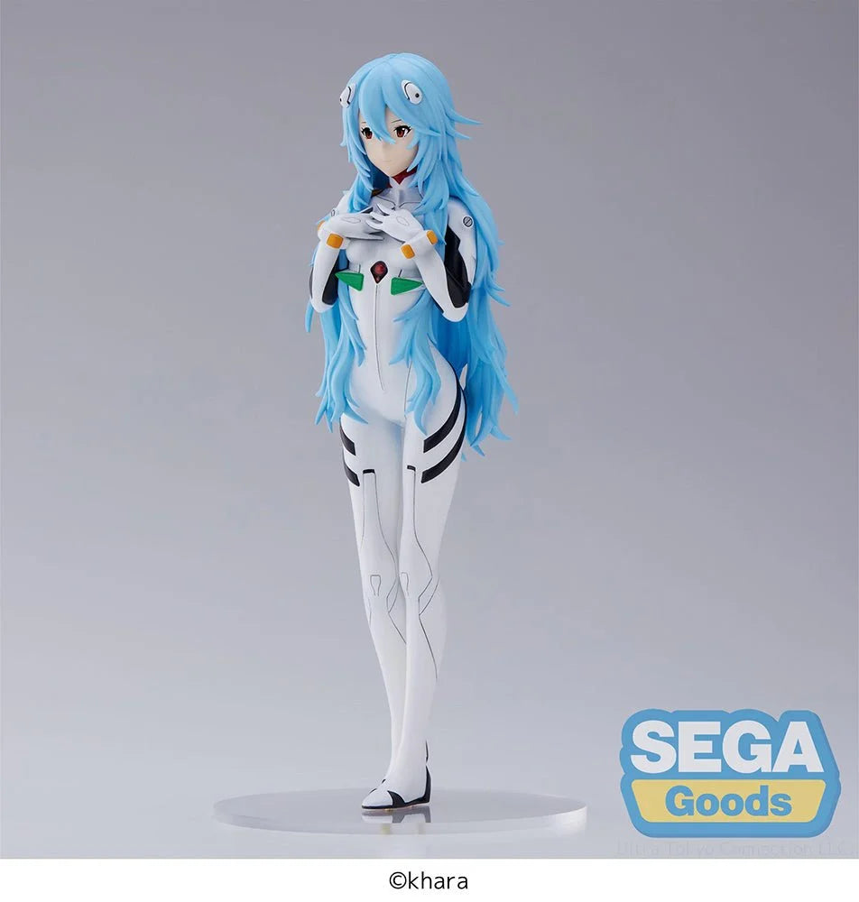 EVANGELION: 3.0+1.0 Thrice Upon a Time - Rei Ayanami (Long Hair Ver.) SPM Figure Prize Figure SEGA