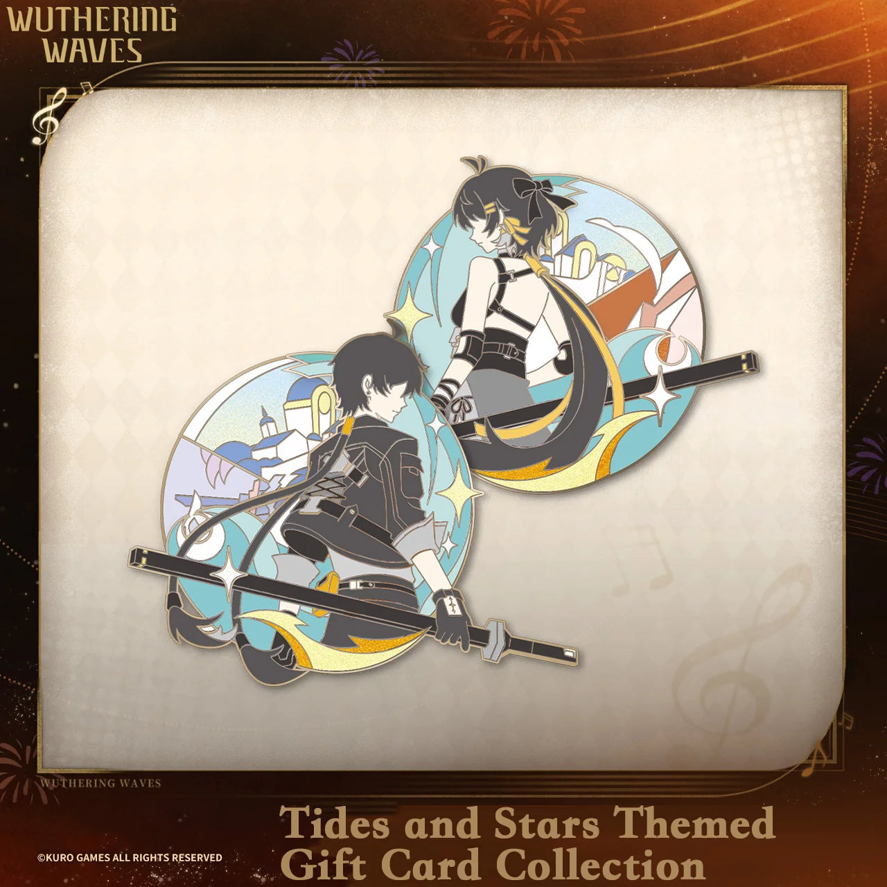 Wuthering Waves - Tides and Stars Themed Gift Card Collection KURO GAMES