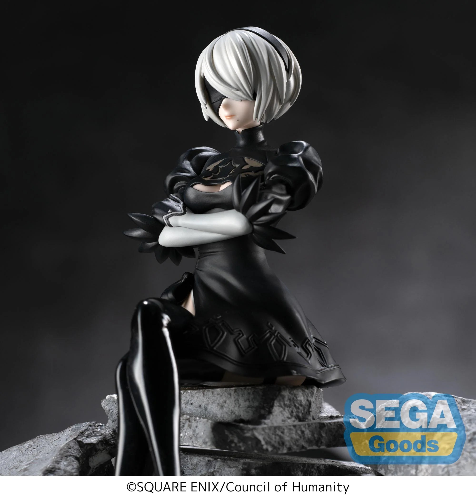 NieR:Automata Ver1.1a - 2B PM Perching Prize Figure SEGA