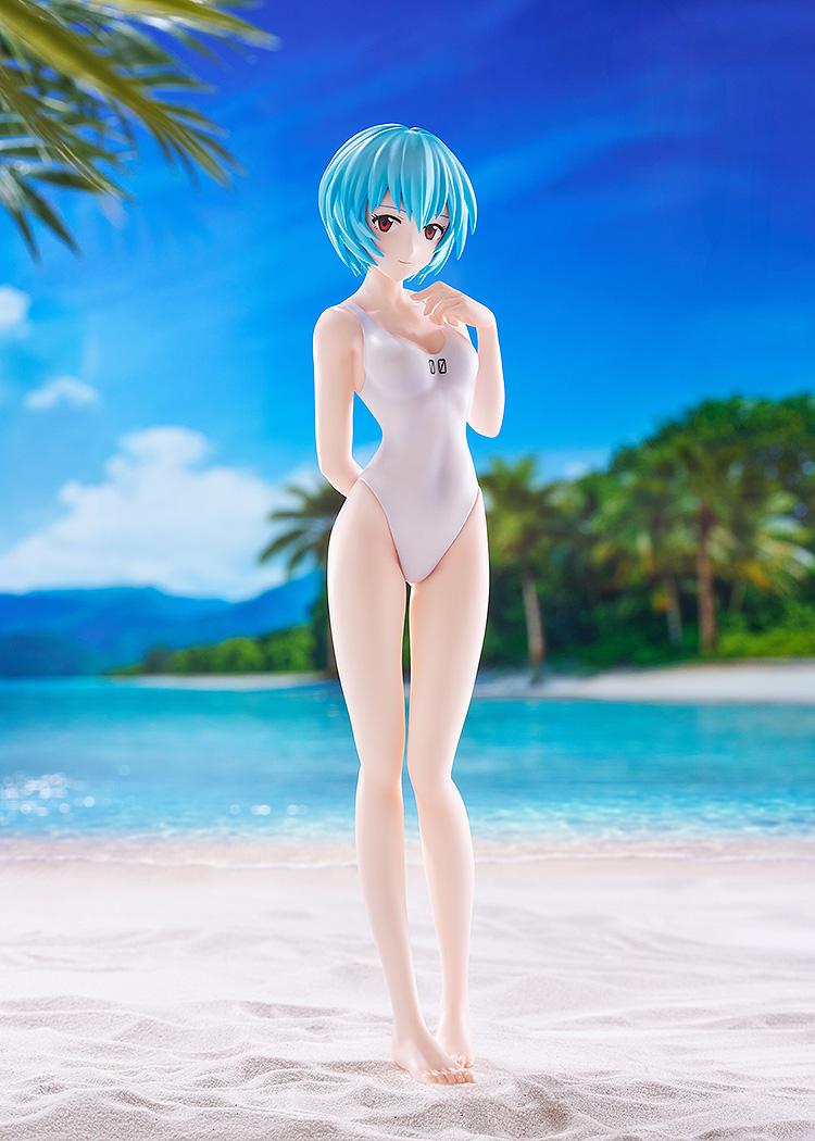 Rebuild of Evangelion - Rei Ayanami & Asuka Shikinami Langley (Beach Queens Ver.) L Size POP UP PARADE Wave