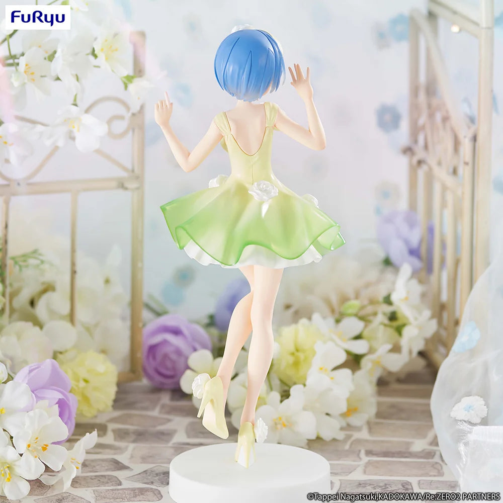 Re:ZERO Starting Life in Another World - Rem(Flower Dress Ver.) Trio-Try-iT Prize Figure FuRyu Corporation