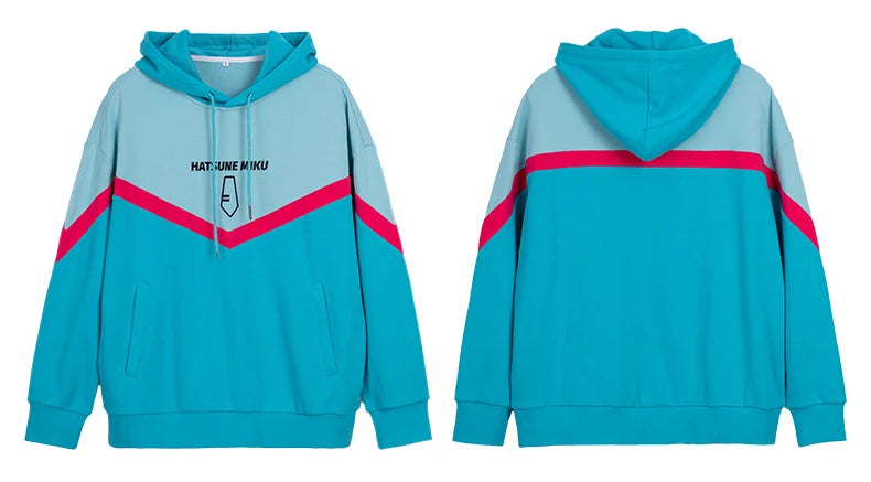 Hatsune Miku - Hatsune Miku Multicolor Hoodie Outerwear Moeyu