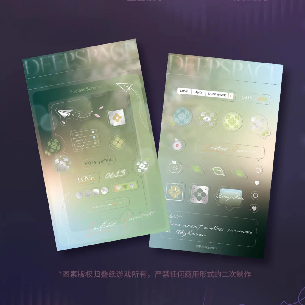 Love and Deepspace - Whisper of the Heart Series Card Set InFold Games