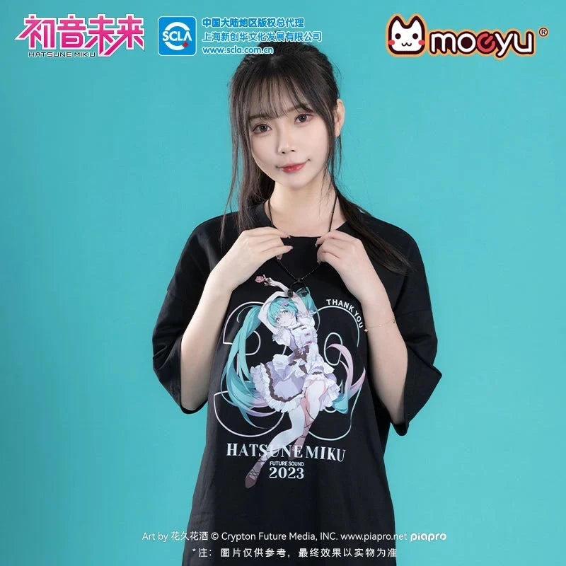 Hatsune Miku - Hatsune Miku 39 Language Of Flowers T-Shirt Moeyu