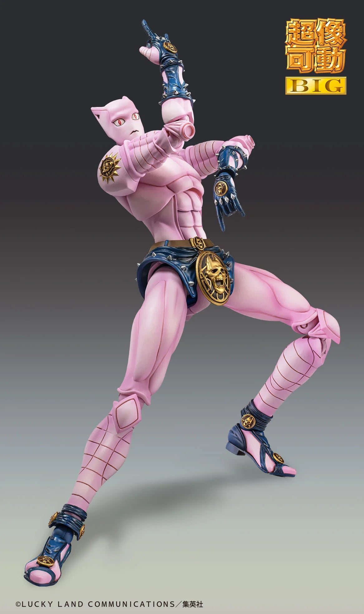 JoJo's Bizarre Adventure: Diamond Is Unbreakable - Yoshikage Kira & KILLER QUEEN Action Figure MEDICOS ENTERTAINMENT