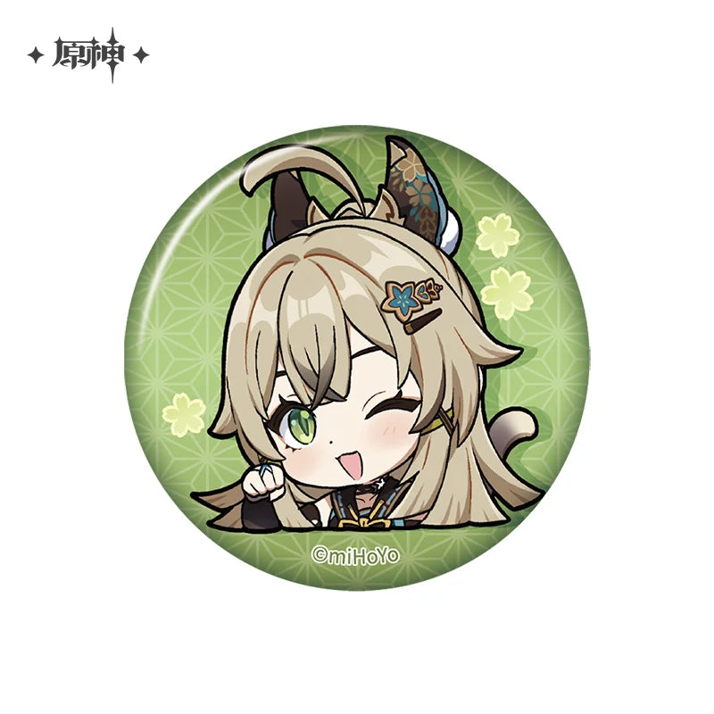 Genshin Impact - Inazuma Chibi Character Badge miHoYo