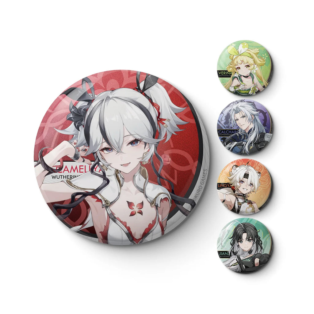 Wuthering Waves - Resonator Themed Reflective Badge KURO GAMES