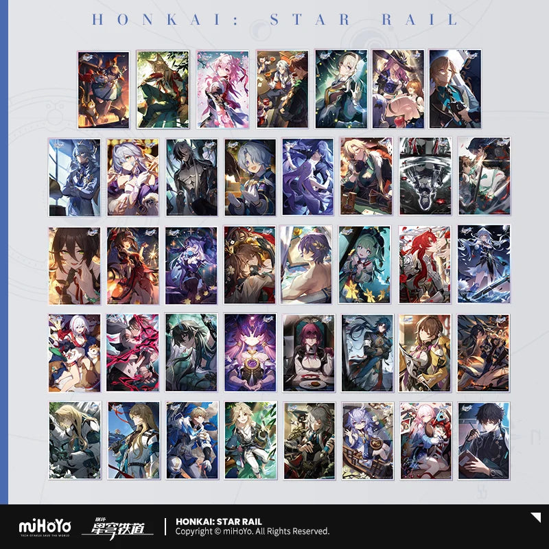 Honkai: Star Rail - Light Cone Series Acrylic Shikishi Art Card Board miHoYo