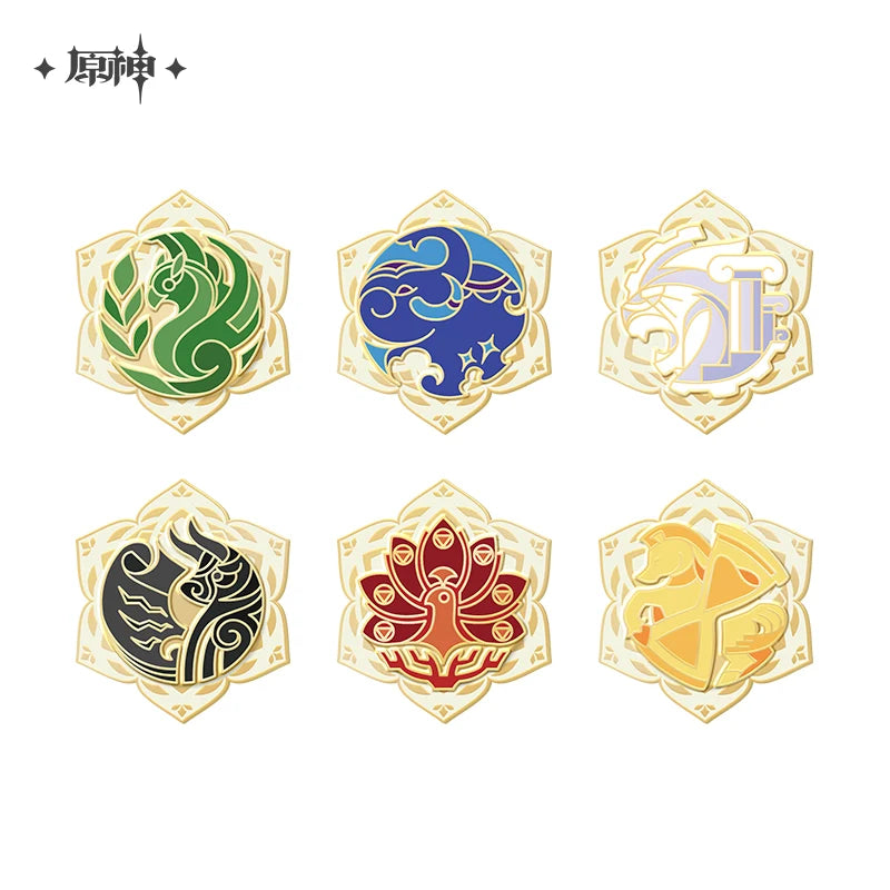 Genshin Impact - Sumeru Academy Celebration Series Metal Badge miHoYo