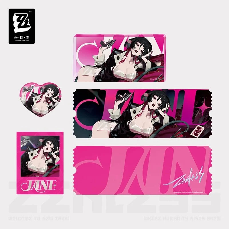 Zenless Zone Zero - Jane Doe Agent Story Merch Set miHoYo