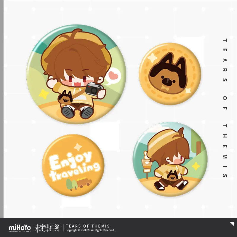 Tears of Themis - Leisure Time Series Chibi Mini Badge Set miHoYo