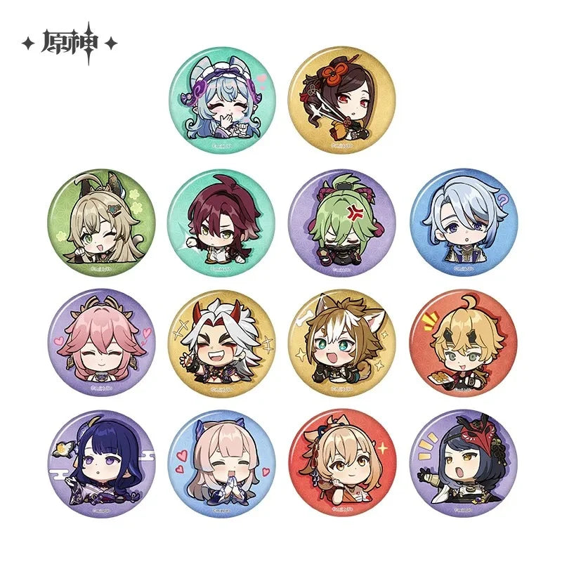 Genshin Impact - Inazuma Chibi Character Badge miHoYo