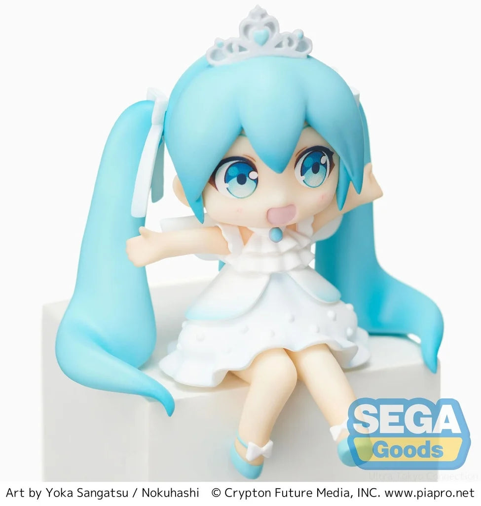 Hatsune Miku - Hatsune Miku (15th Anniversary Ver.) MP Perching Mini Figure SEGA