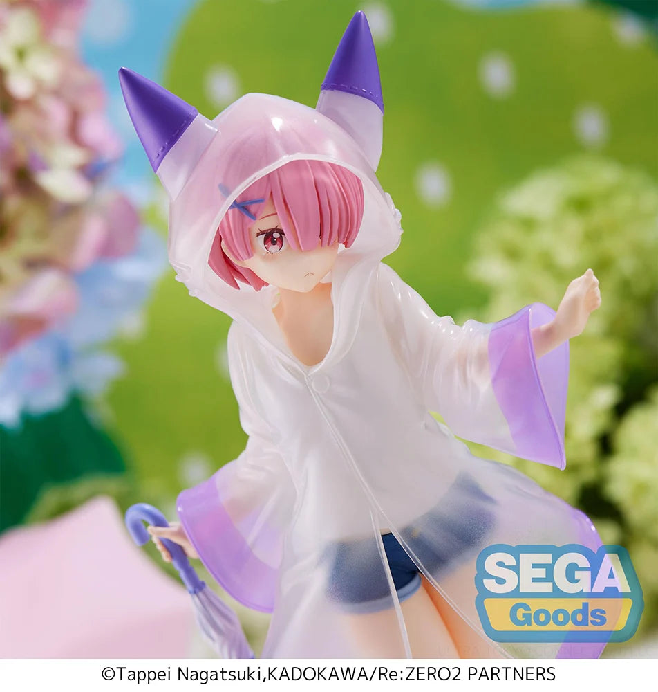 Re: ZERO - Starting Life in Another World - Ram (Raincoat Ver.) Day After The Rain Prize Figure SEGA