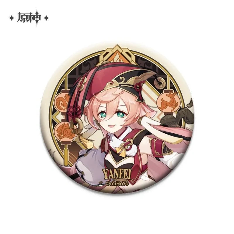 Genshin Impact - Liyue Collection Character Badges miHoYo