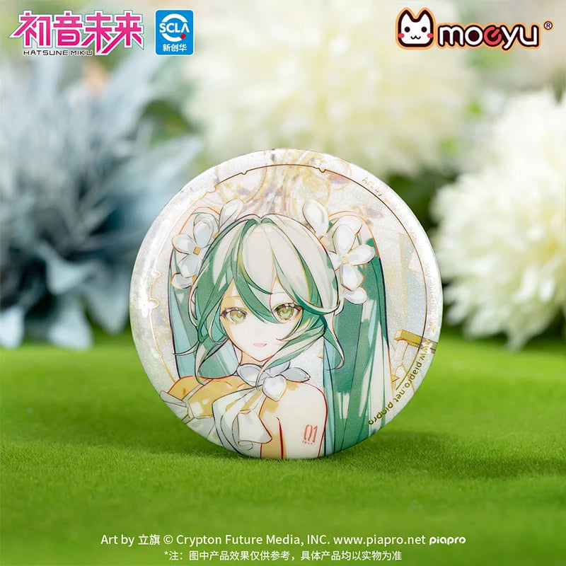 Hatsune Miku - Summer Blossom Series Badge Moeyu