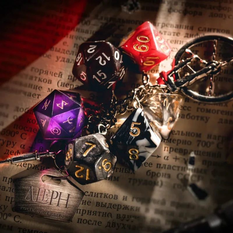 Reverse: 1999 - Predetermined Game Dice Keychain BLUEPOCH