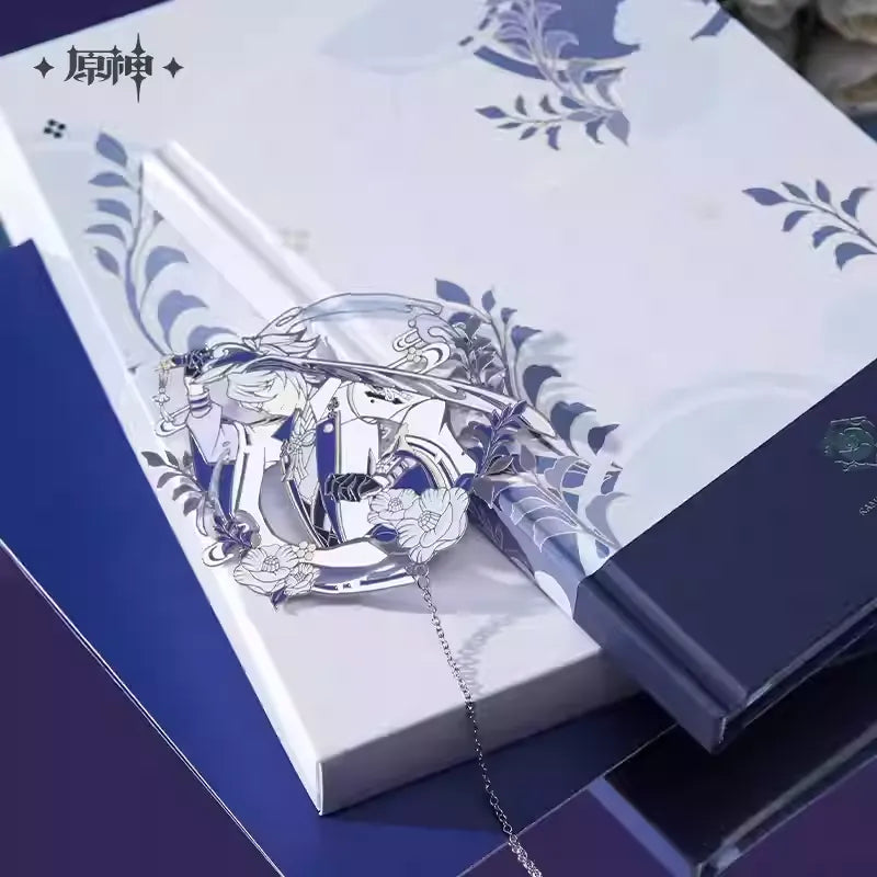 Genshin Impact - Kamisato Ayato Impression Notebook Metal Bookmark Gift Box miHoYo