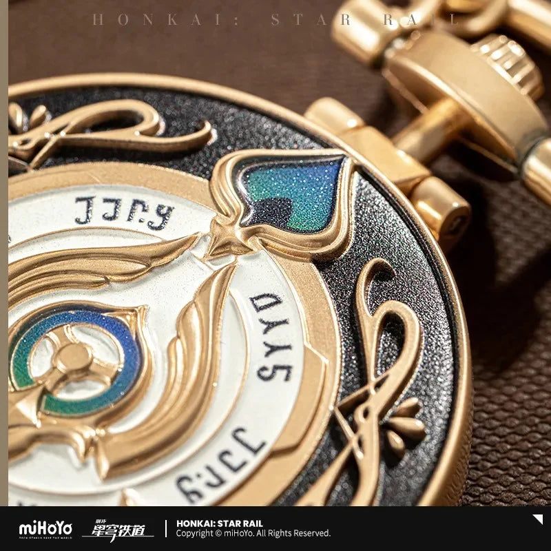 Honkai: Star Rail - Aventurine Faux Pocket Watch Metal Accessory miHoYo