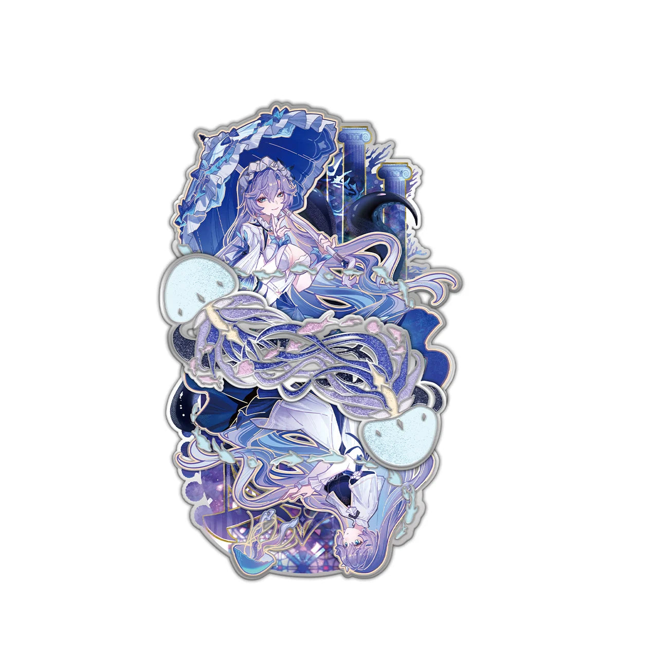 Wuthering Waves - Inverted Series Metal Badge Collection KURO GAMES