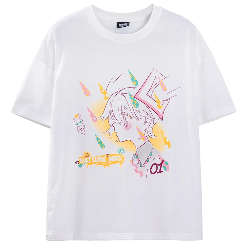 Hatsune Miku - Hatsune Miku Psywave Invasion T-Shirt Moeyu