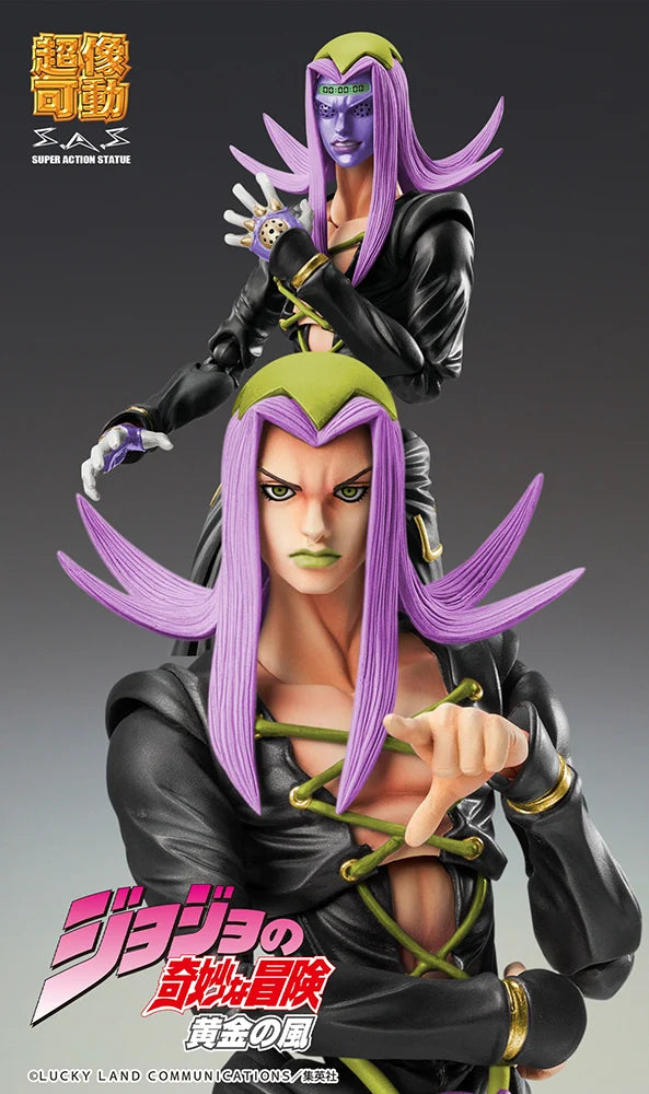 JoJo's Bizarre Adventure: Golden Wind - Leone Abbacchio (BLACK Ver.) Super Action Figure Medicos Entertainments