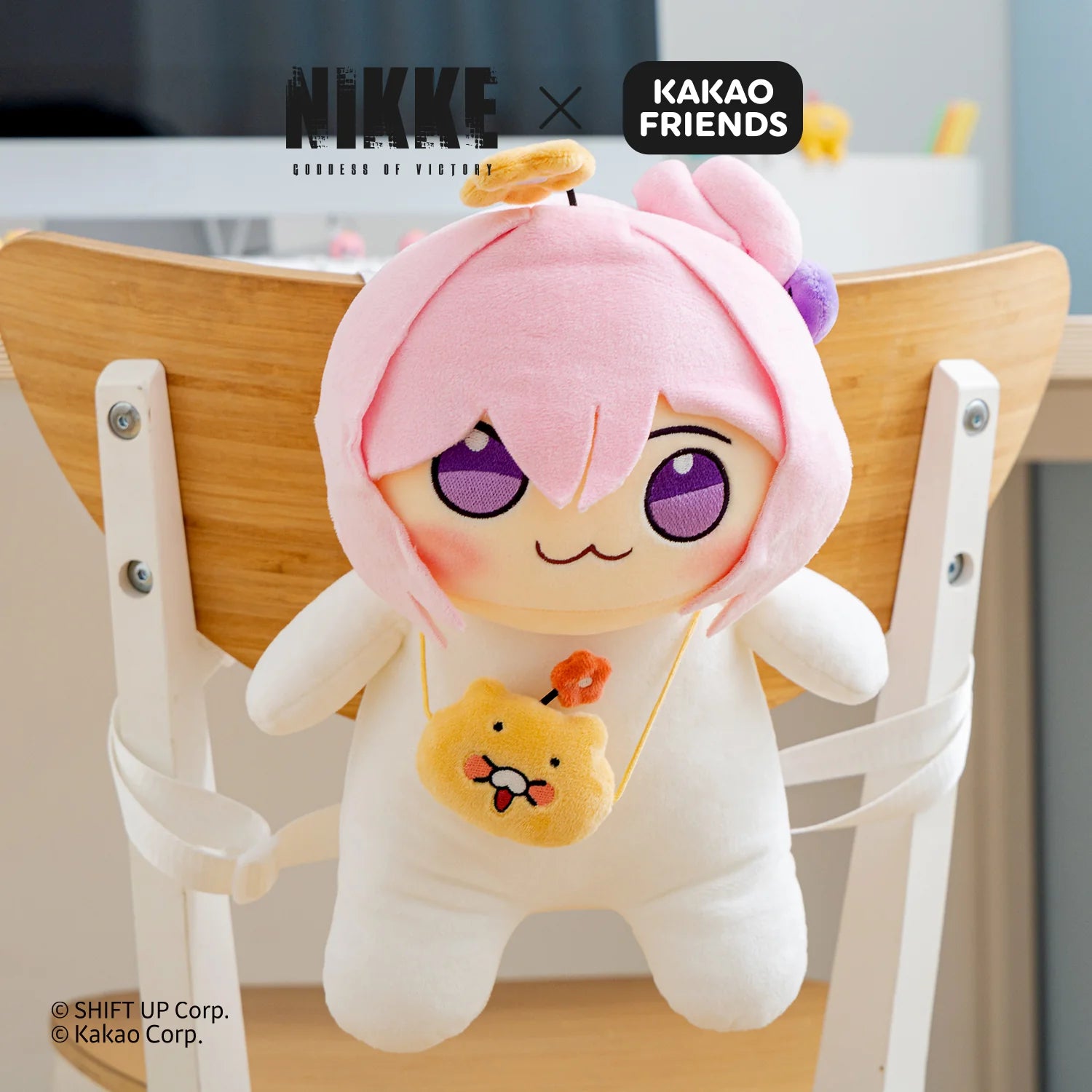 Goddess of Victory: Nikke - Doro＆Choonsik KAKAO FRIENDS Collab Series Plush Bag GNF TOYZ
