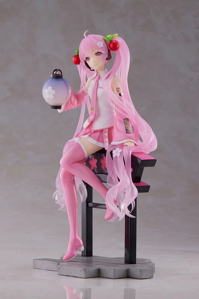 Hatsune Miku - Sakura Miku(Sakura Lantern Ver.) AMP+ Prize Figure Taito