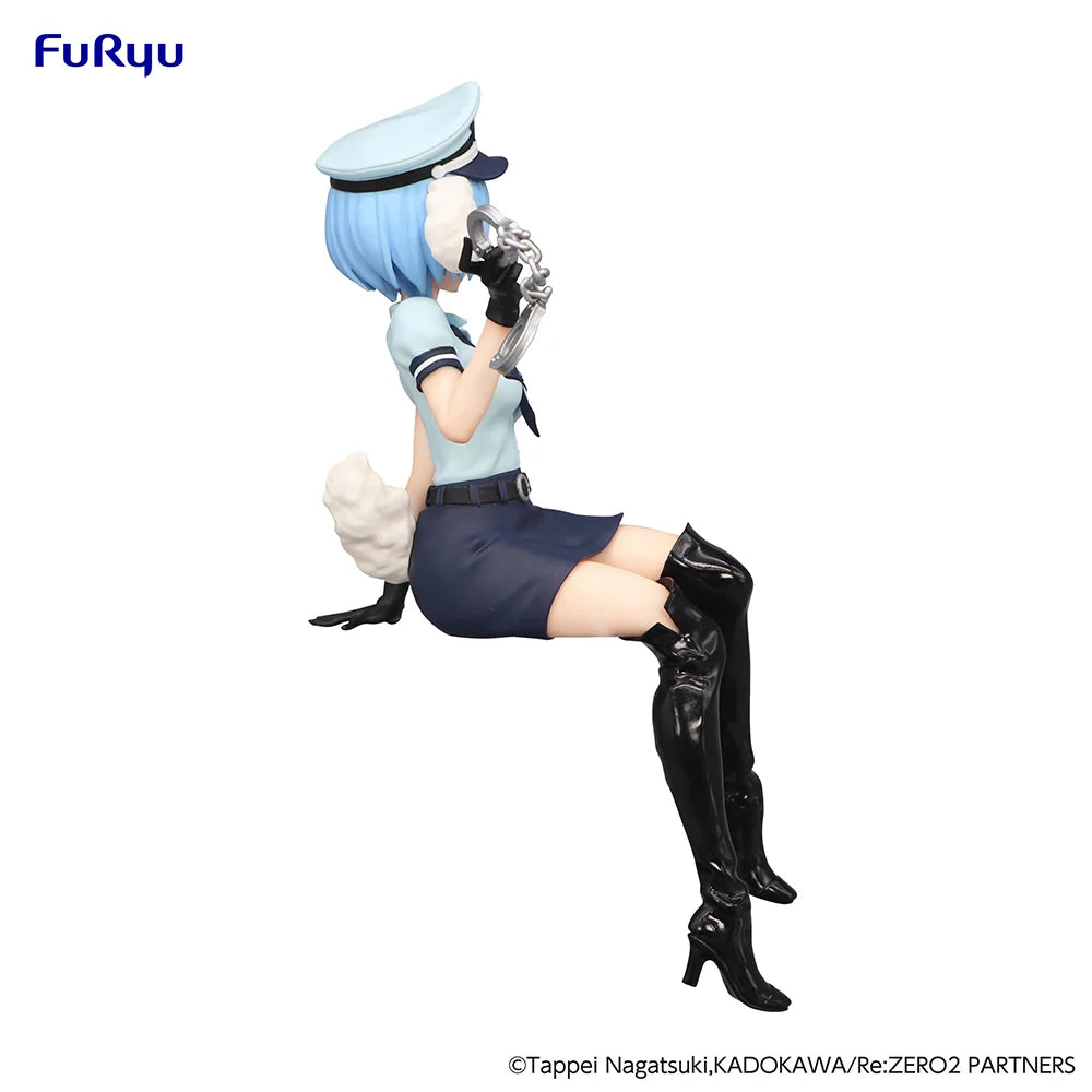 Re:ZERO Starting Life in Another World - Rem(Police Officer Cap with Dog Ears Ver.) Noodle Stopper Prize Figure FuRyu Corporation