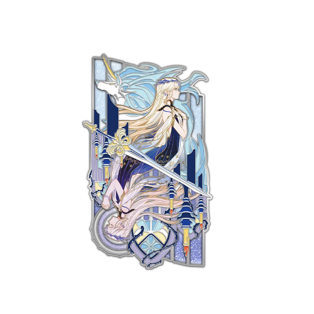 Wuthering Waves - Inverted Series Metal Badge Collection KURO GAMES