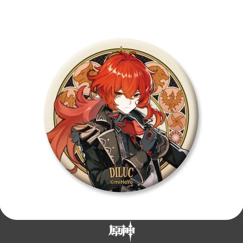 Genshin Impact - Mondstadt Collection Character Badges miHoYo
