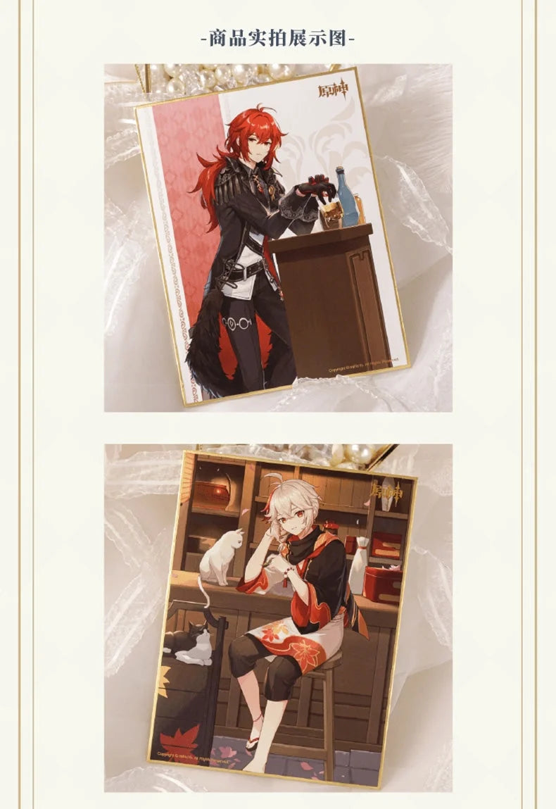 Genshin Impact - IPSTAR Cafe Collab Shikishi Art Card miHoYo