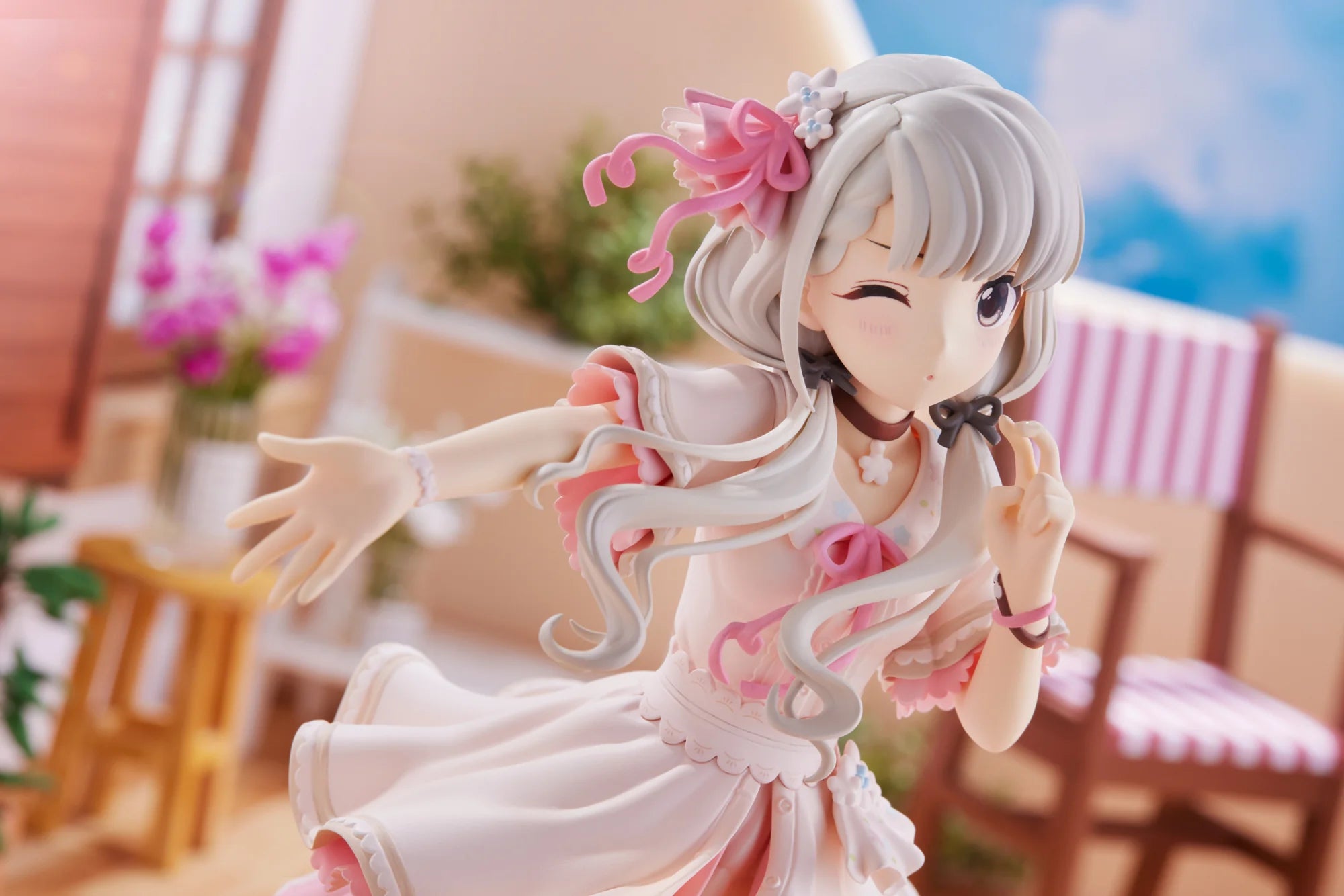 THE IDOLM@STER CINDERELLA GIRLS - Nagi HIsakawa (O-Ku-Ri-Mo-No Sunday ! Ver) 1/7 Scale Figure PLUM PMOA