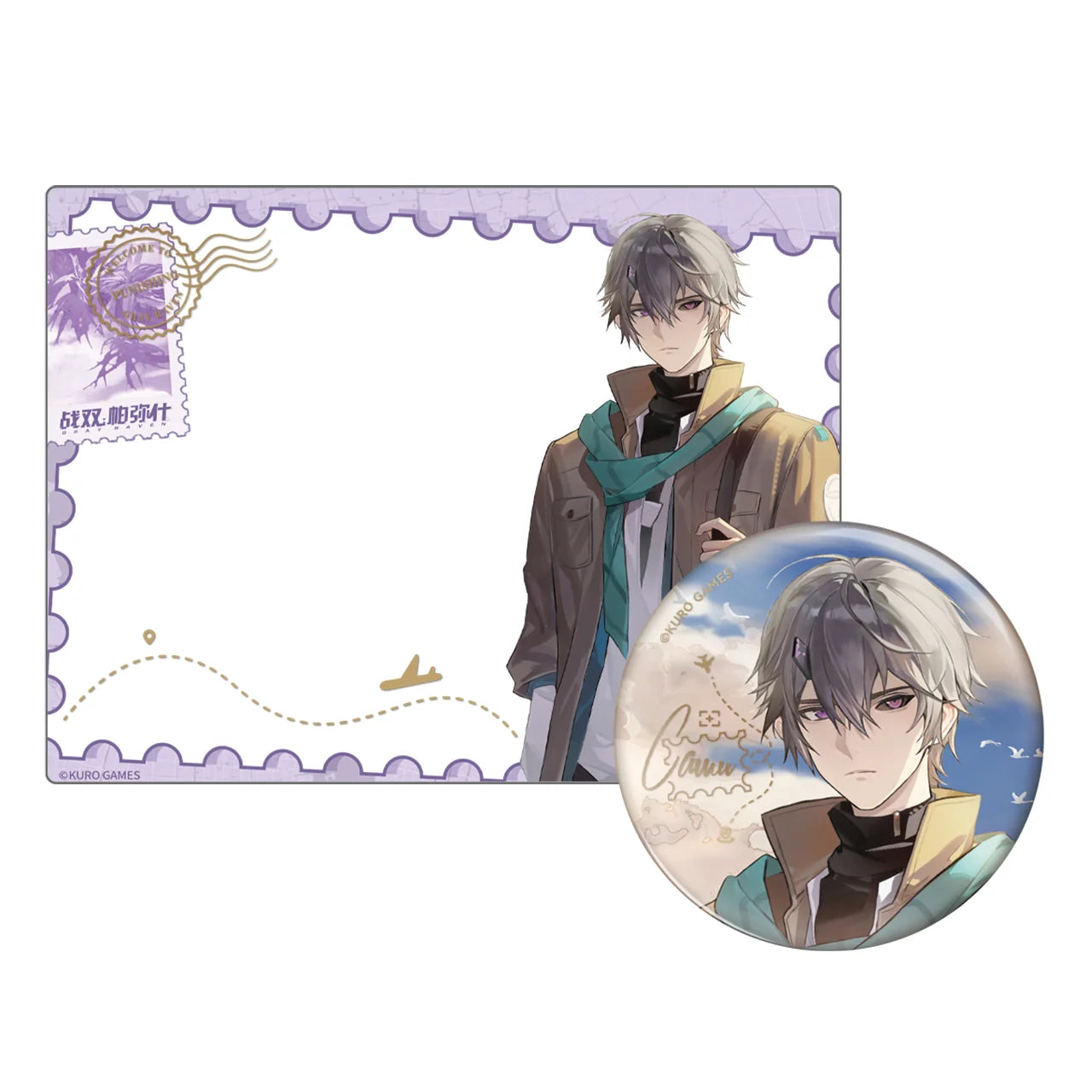 Punishing: Gray Raven - Echoes of Elsewhere 6th Anniversary Badge Transparent Card Set KURO GAMES