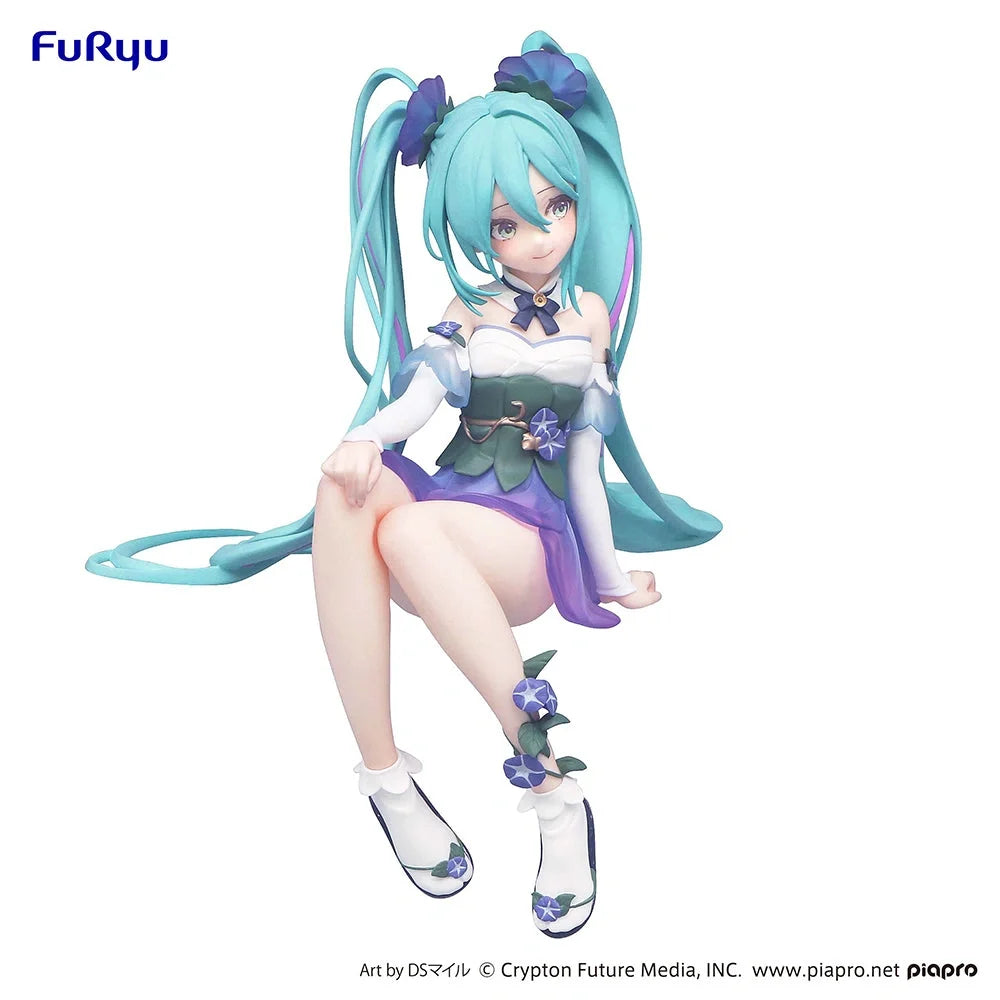 Hatsune Miku - Hatsune Miku(Flower Fairy Morning Glory Ver.) Noodle Stopper Prize Figure FuRyu Corporation