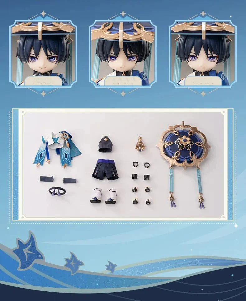 Genshin Impact - Wanderer Dress-Up Action Figure Piccodo