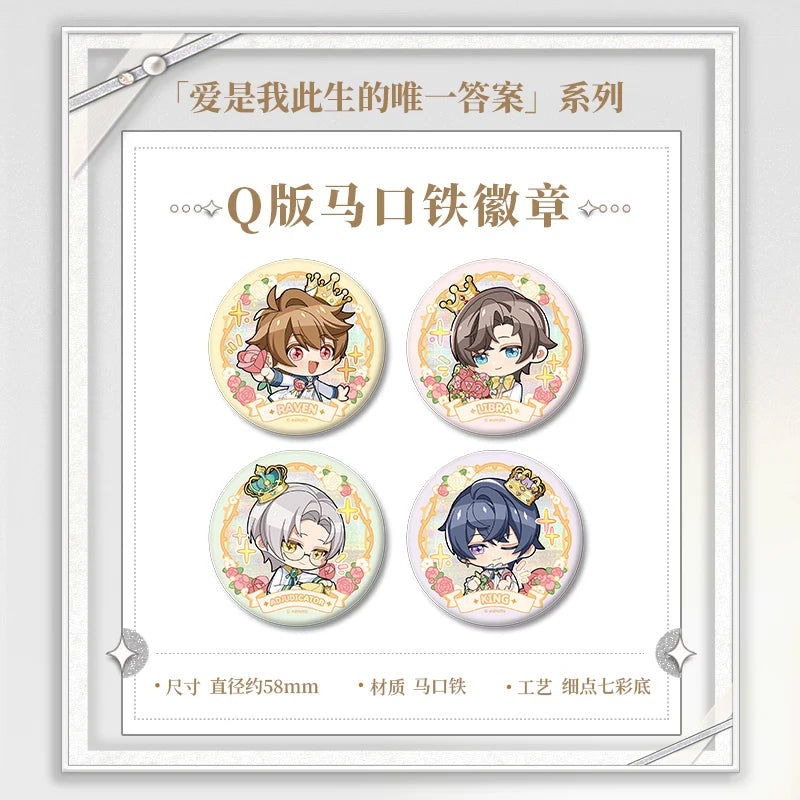 Tears of Themis - My Heart Will Go On Series Chibi Badge KAKACODE