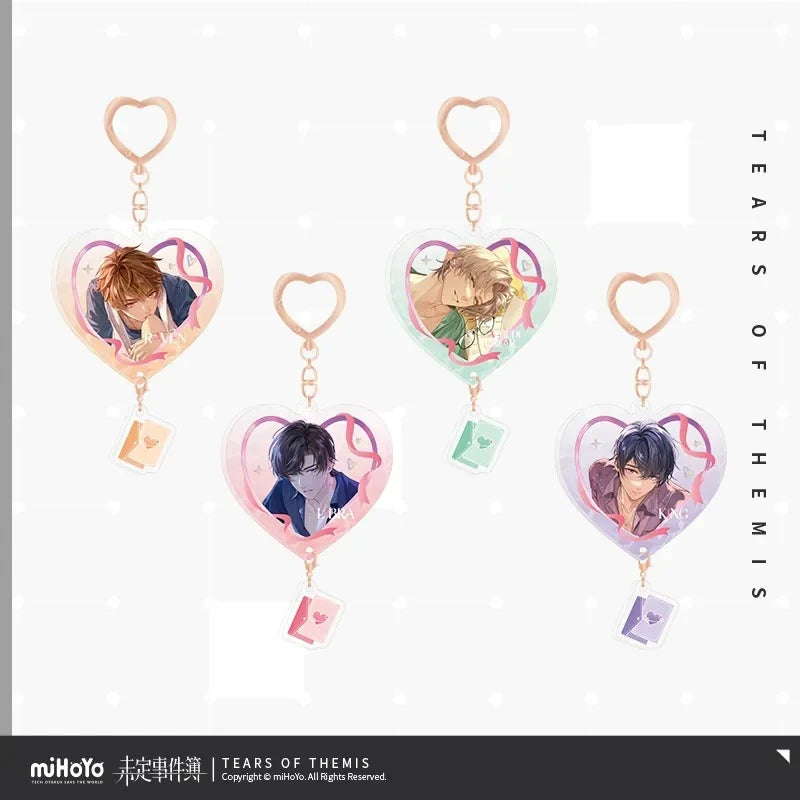 Tears of Themis - Fervent Desires Series Heart Acrylic Keychain miHoYo