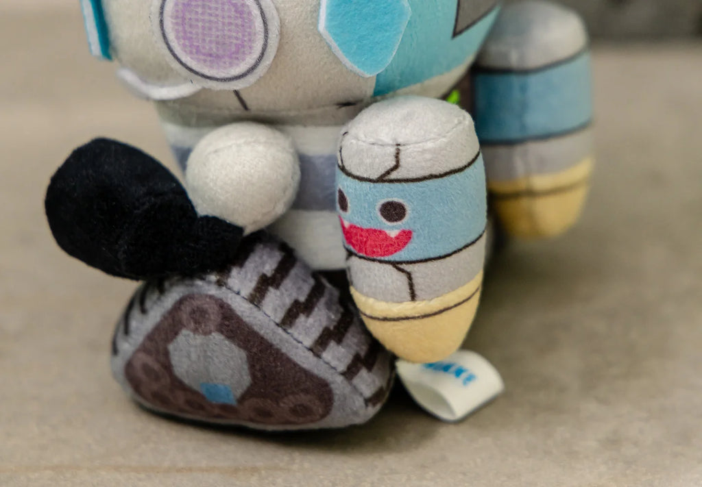 Goddess of Victory: Nikke - Mecha Shifty Doro＆ Choonsik KAKAO FRIENDS Collab Series Plush Keychain GNF TOYZ