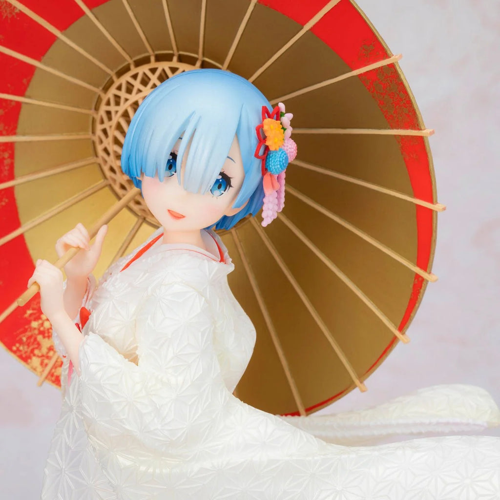 Re:Zero -Starting Life In Another World - Rem (Shiromuku Ver.) re-run 1/7 Scale Figure FuRyu Corporation