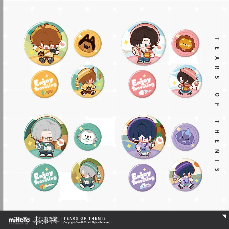 Tears of Themis - Leisure Time Series Chibi Mini Badge Set miHoYo