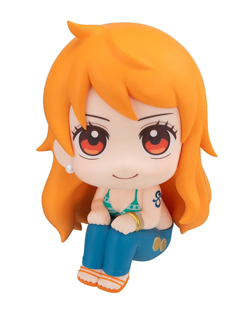 One Piece - Sanji & Nami Set [with Cloche & Orange] Look Up Mini Figure Megahouse