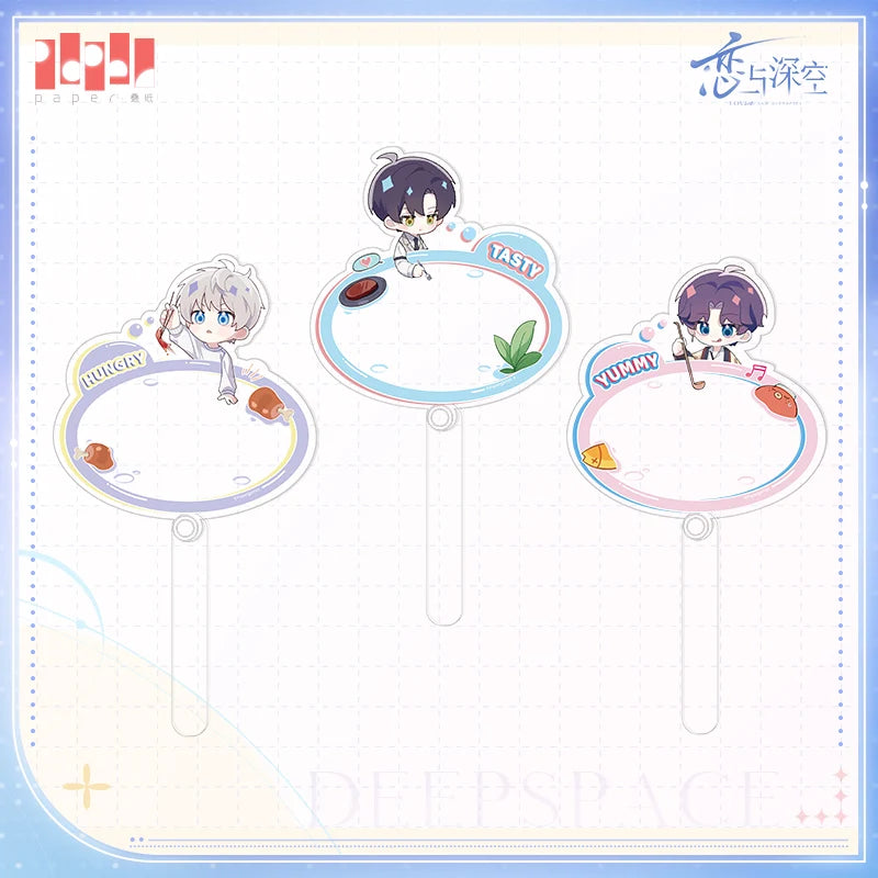 Love and Deepspace - Linkon Chibi Report Series Photo Prop Stick InFold Games