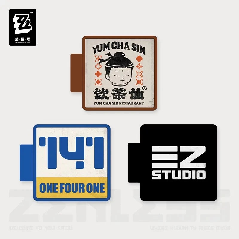Zenless Zone Zero - Rido Select Series Store Sign Light Fridge Magnet miHoYo