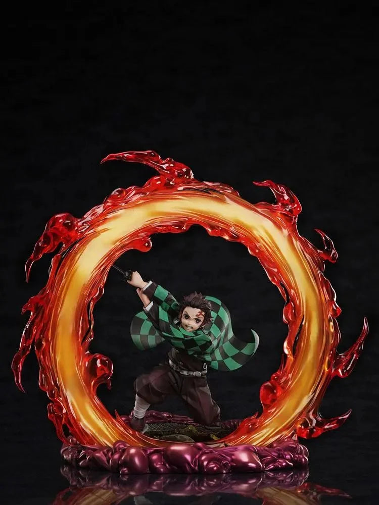 Demon Slayer: Kimetsu No Yaiba - Tanjiro Kamado Hinokami Kaguya Clear Blue Sky 1/8 Scale Figure Aniplex