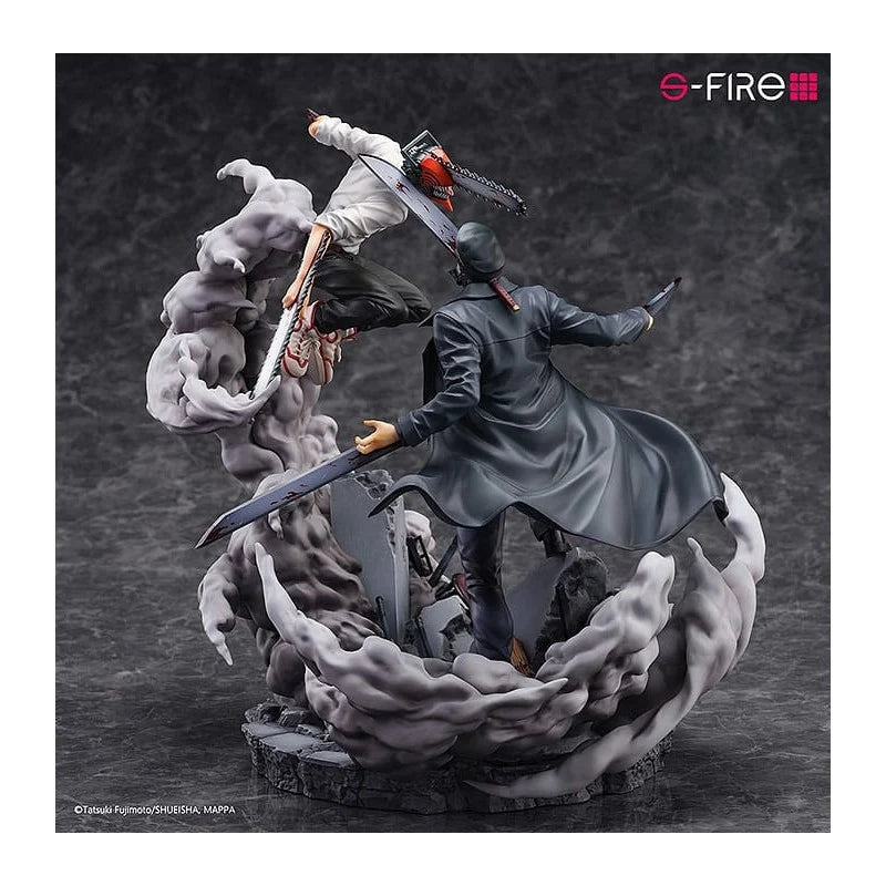 Chainsaw Man - Chainsaw Man vs. Samurai Sword Non Scale Figure SEGA