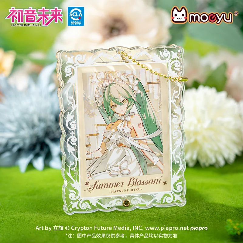 Hatsune Miku - Summer Blossom Series Acrylic Photo Frame Pendant Moeyu